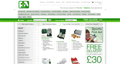 Desktop Screenshot of firstaid.co.uk