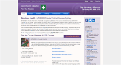 Desktop Screenshot of firstaid.net.au